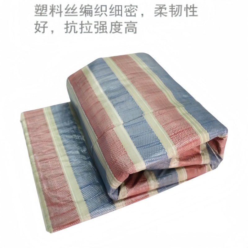 单膜防尘彩条布