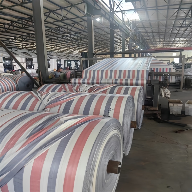 6米宽X50长米四色彩条布