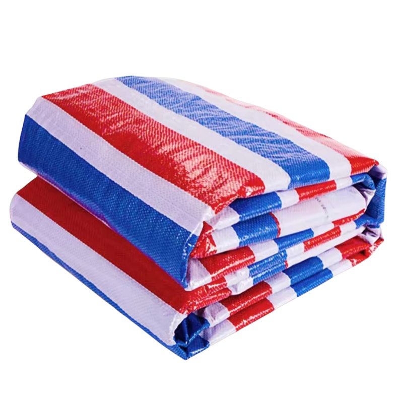 12米宽防护工地彩条布