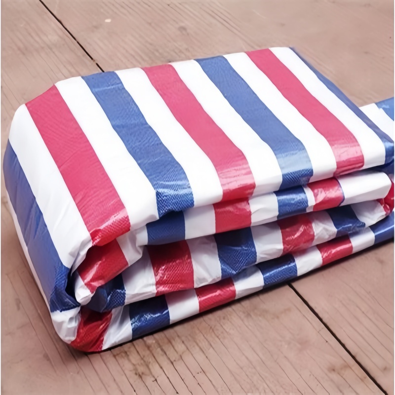 180克双覆膜聚乙烯彩条布