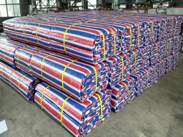 加厚彩条布生产厂家-高克重耐磨抗撕裂彩条布定制