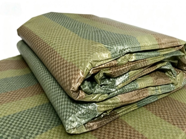 普通一次性单膜彩条布